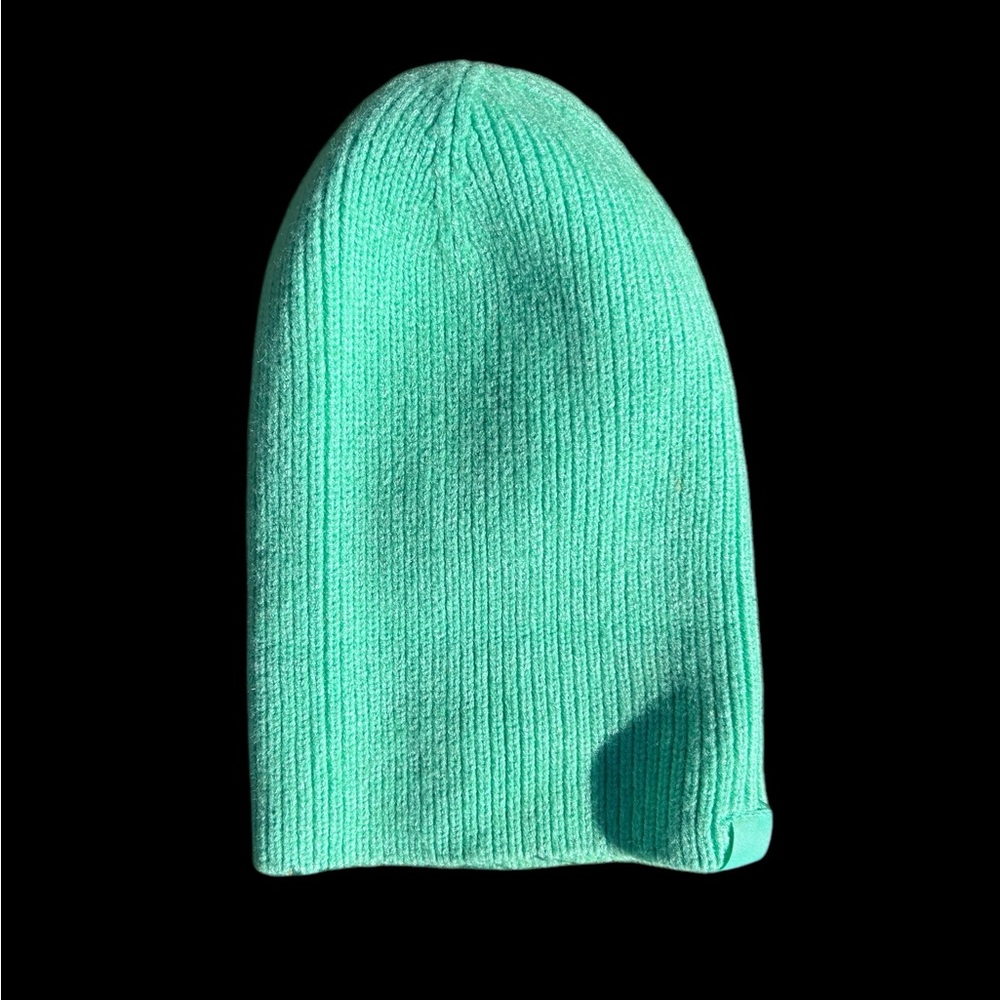 ✨ Toddler H&M Mint green knit beanie✨